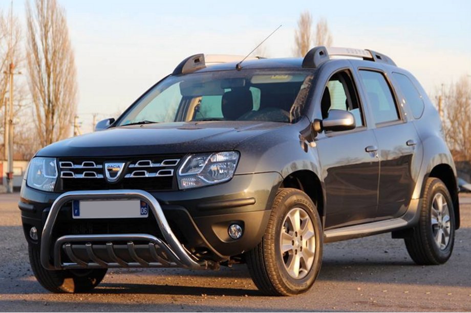 Dacia Duster 2008-2018 Frontbügel WT002 (Edelstahl) Foto 5