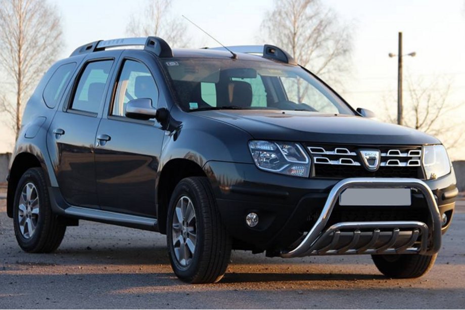 Renault Duster 2008–2017 Frontbügel WT002 (Edelstahl) Foto 2
