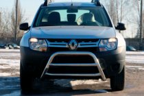 Renault Duster 2008–2017 Frontbügel WT022 Edelstahl Foto 1