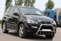 SsangYong Action 2005-2018 Frontbügel WT003 (Edelstahl) Foto 1