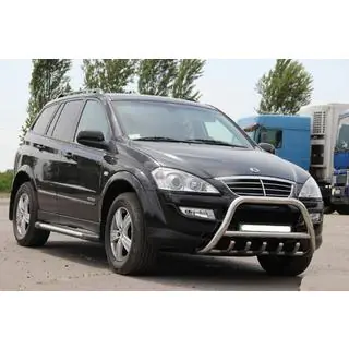 Frontbügel WT003 (Edelstahl) SsangYong Action 2005-2018 Foto 1