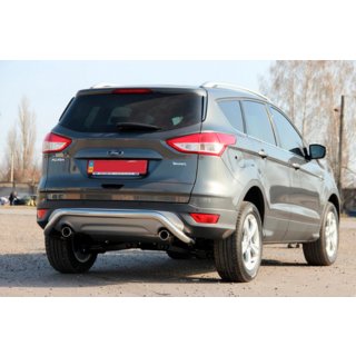Heckbügel AK007 (Edelstahl) Ford Kuga 2008-2013 Foto 2
