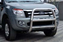 Ford Ranger 2011–2022 Frontschutz WT018 (Edelstahl) Foto 1