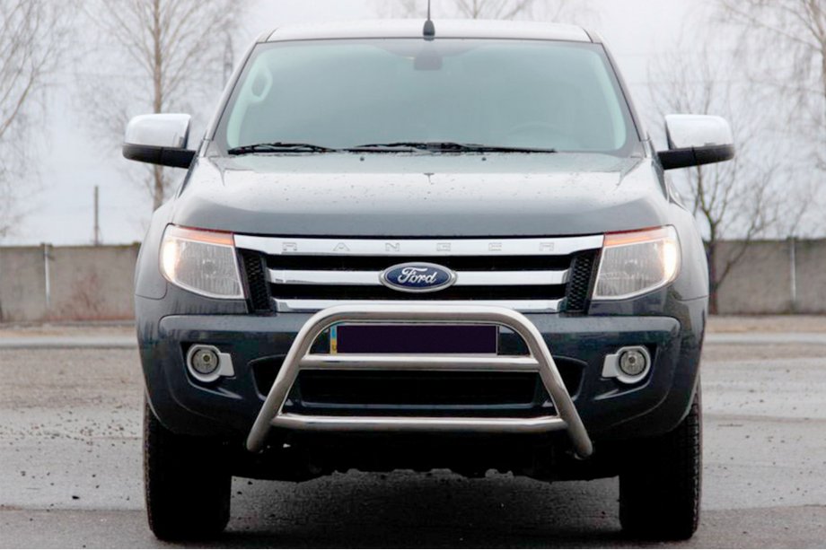 Ford Ranger 2011–2022 Frontschutz WT022 (Edelstahl) Image