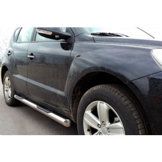 Seitliche Rohre (2 Stk., Edelstahl) Geely Emgrand X7 2011- Foto 1