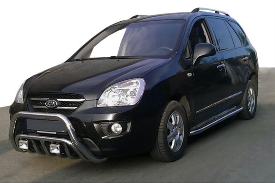 Kia Carens 1999-2012 Frontbügel WT002 (Edelstahl) Image