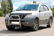 Kia Sorento I BL 2002-2009 Frontbügel QT007 (Edelstahl) Foto 2
