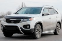 Kia Sorento II XM 2009-2014 Frontbügel WT007 (Edelstahl) Foto 1