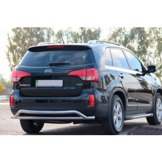 Heckschutzbügel AK007-2 (Edelstahl) Kia Sorento II XM 2009-2014 Foto 2
