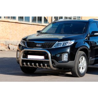 Frontbügel WT021 (Edelstahl) Kia Sorento II XM 2009-2014 Foto 2