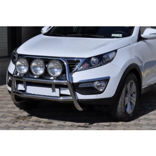 Frontbügel WT018 (Edelstahl) Kia Sportage 2010-2015 Foto 1