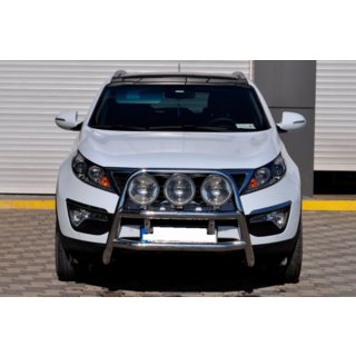 Frontbügel WT018 (Edelstahl) Kia Sportage 2010-2015 Foto 2