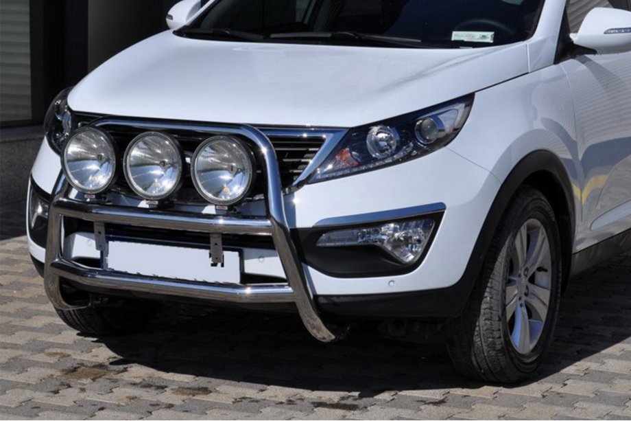 Kia Sportage 2010-2015 Frontbügel WT018 (Edelstahl) Image