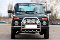 Lada Niva та Urban 1977- Frontbügel QT007 (Edelstahl) Foto 2
