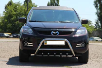 Mazda CX-7 2006-2012 Frontschutz WT003 (Edelstahl) Foto 2