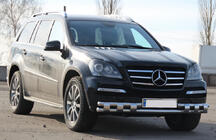 Mercedes GL class X164 2006-2012 Frontbügel ST015 (Edelstahl) Foto 3