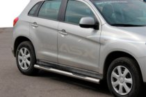 Mitsubishi ASX 2010-2023 Seitliche Rohre BB002 (2 Stk., Edelstahl) Foto 1
