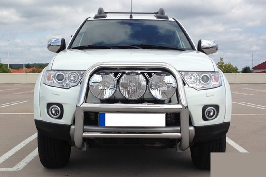 Mitsubishi L200 2006-2015 Frontbügel WT018 (Edelstahl) Foto 2