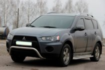 Mitsubishi Outlander 2006-2012 Frontbügel WT007 (Edelstahl) Foto 2