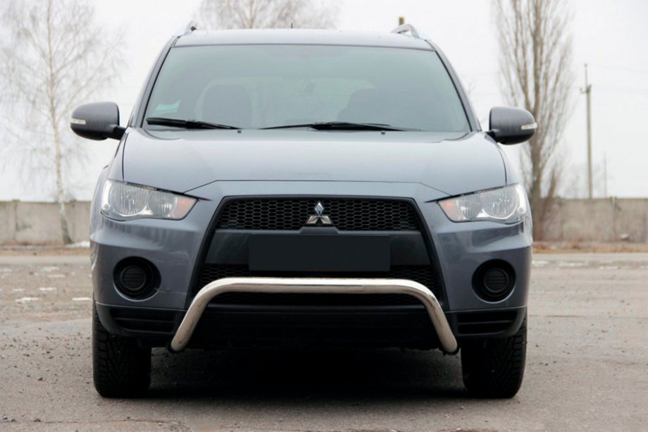 Mitsubishi Outlander 2006-2012 Frontbügel WT007 (Edelstahl) Image
