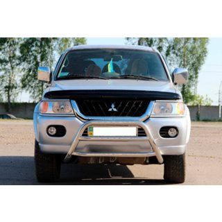 Frontbügel WT022 Edelstahl Mitsubishi Pajero Sport 1996-2007 Foto 2