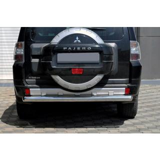 Heckbügel AK002 (Edelstahl) Mitsubishi Pajero Wagon IV 2006-2021 Foto 1