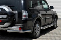 Mitsubishi Pajero Wagon IV 2006-2021 Heckbügel AK003 (Edelstahl) Foto 1