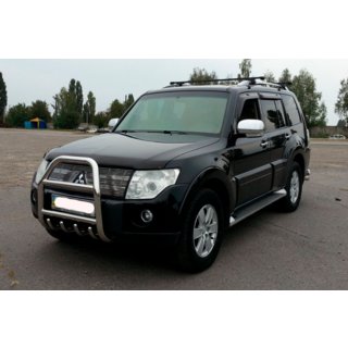 Frontbügel QT007 (Edelstahl) Mitsubishi Pajero Wagon IV 2006-2021 Foto 2