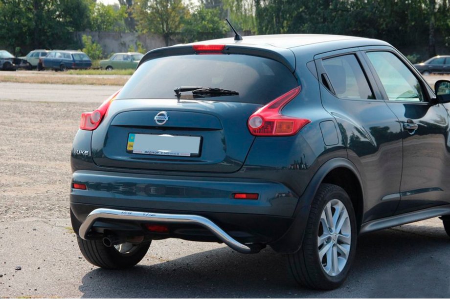 Nissan Juke 2010-2019 Heckbügel AK007 (Edelstahl) Image