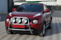 Nissan Juke 2010-2019 Frontbügel WT018 (Edelstahl) Foto 2