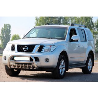 Frontbügel WT008 (Edelstahl) Nissan Pathfinder R51 2005-2014 Foto 1