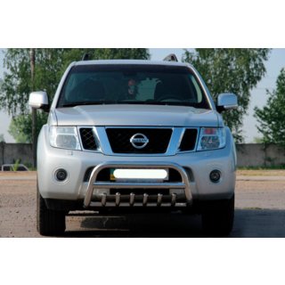 Frontbügel WT008 (Edelstahl) Nissan Pathfinder R51 2005-2014 Foto 3