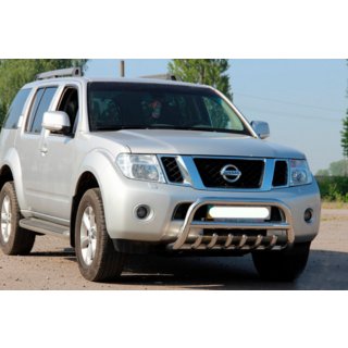 Frontbügel WT008 (Edelstahl) Nissan Pathfinder R51 2005-2014 Foto 2