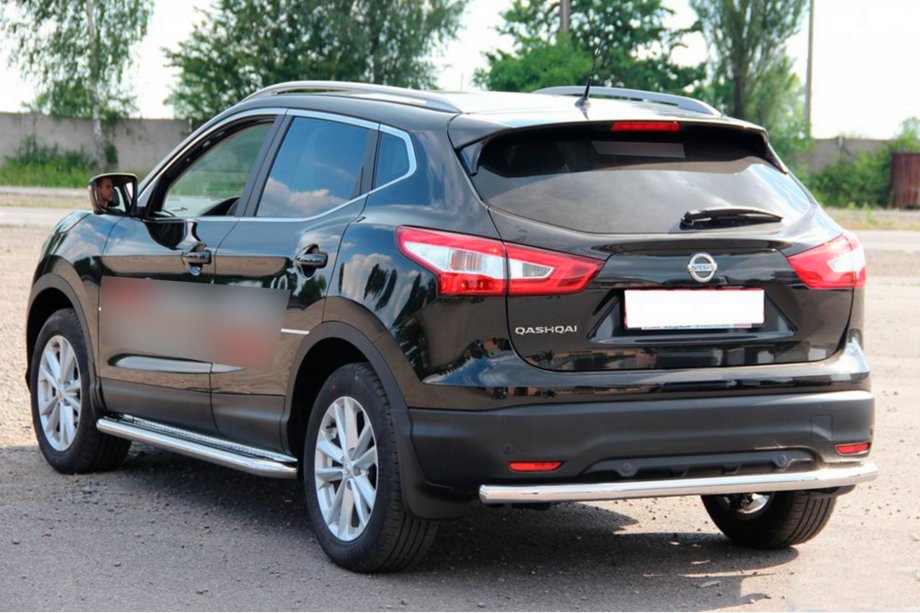 Nissan Qashqai 2014-2021 Heckbügel AK002 (Edelstahl) Foto 2
