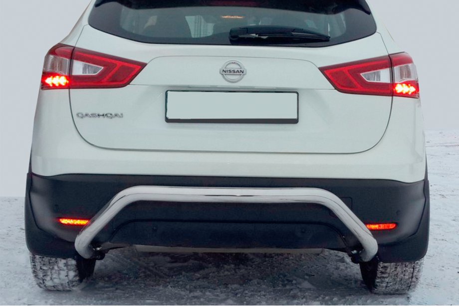 Nissan Qashqai 2014-2021 Heckbügel AK007-1 (Edelstahl) Foto 4