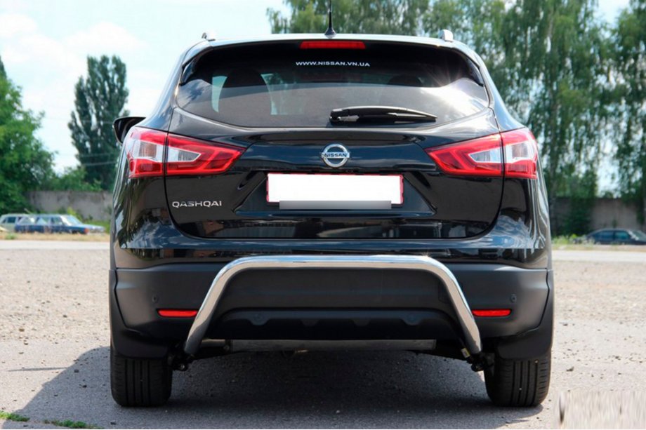 Nissan Qashqai 2014-2021 Heckbügel AK007-1 (Edelstahl) Foto 2
