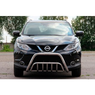 Frontbügel WT002 (Edelstahl) Nissan Qashqai 2014-2021 Foto 1