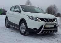 Nissan Qashqai 2014-2021 Frontbügel WT003 (Edelstahl) Foto 4