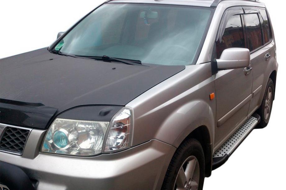 Nissan X-trail T30 2002-2007 Trittbretter Allmond Grey (2 Stk., Alu) Foto 1