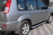 Nissan X-trail T30 2002-2007 Seitenschweller Fullmond (2 Stk., Alu) Foto 3