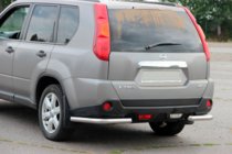 Nissan X-trail T31 2007-2014 Hintere Eckschutzrohre AK003 (2 Stk., Edelstahl) Foto 3