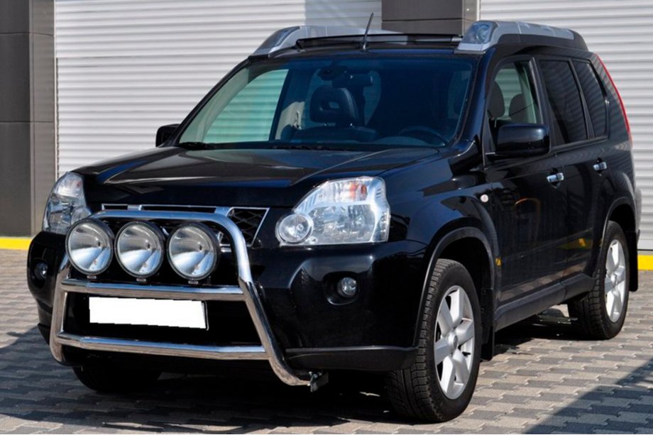 Nissan X-trail T31 2007-2014 Frontschutz WT018 (Edelstahl) Foto 3