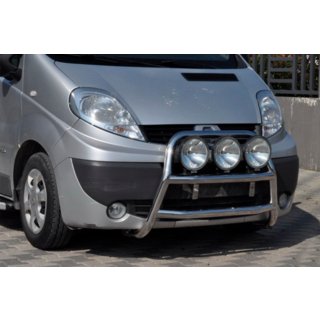 Frontbügel WT018 (Edelstahl) Nissan Primastar 2002-2014 Foto 1