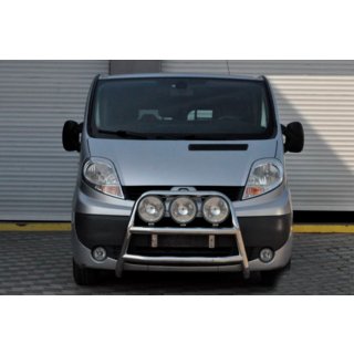 Frontbügel WT018 (Edelstahl) Opel Vivaro 2001–2015 Foto 2