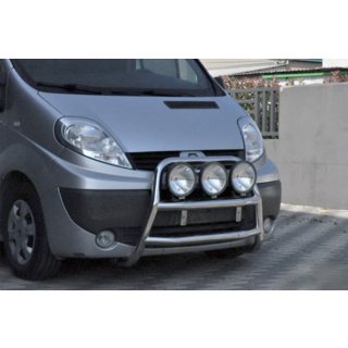 Frontbügel WT018 (Edelstahl) Opel Vivaro 2001–2015 Foto 3