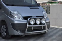 Renault Trafic 2001–2015 Frontbügel WT018 (Edelstahl) Foto 1