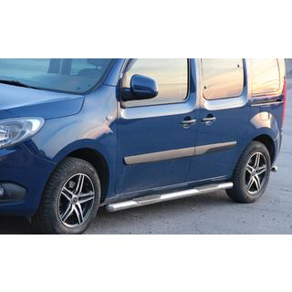 Seitliche Rohre (2 Stk., Edelstahl) Mercedes Citan 2013-2021 Foto 1