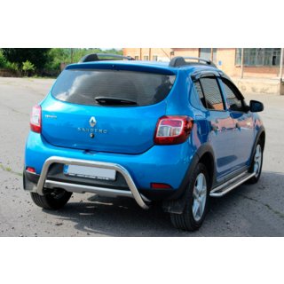 Heckbügel AK007 (Edelstahl) Dacia Sandero 2013-2020 Foto 2