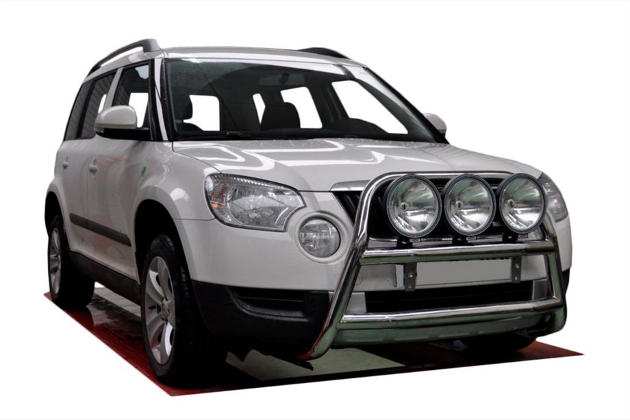 Skoda Yeti 2009-2017 Frontbügel WT018 (Edelstahl) Foto 1