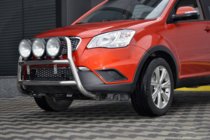 SsangYong Korando 2010-2019 Frontbügel WT018 (Edelstahl) Foto 2